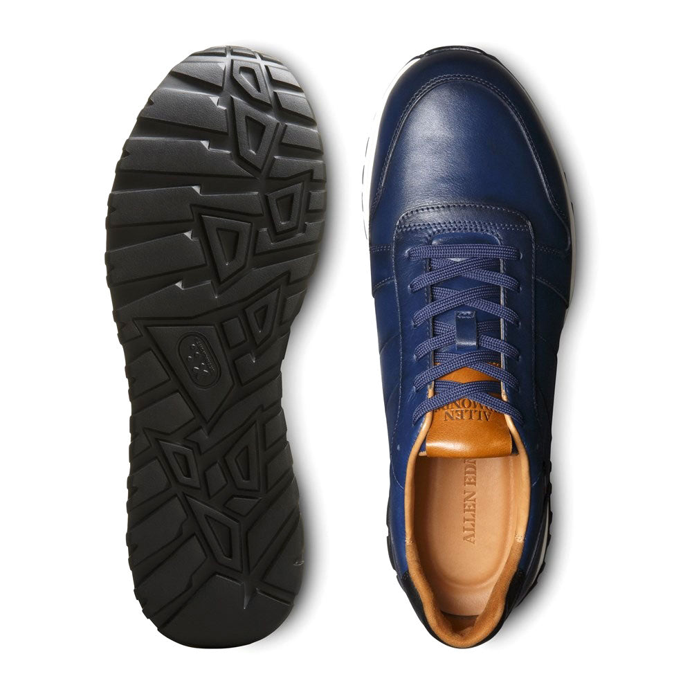 Allen Edmonds Lawson Leather Lace-up Sneaker Navy (5671)
