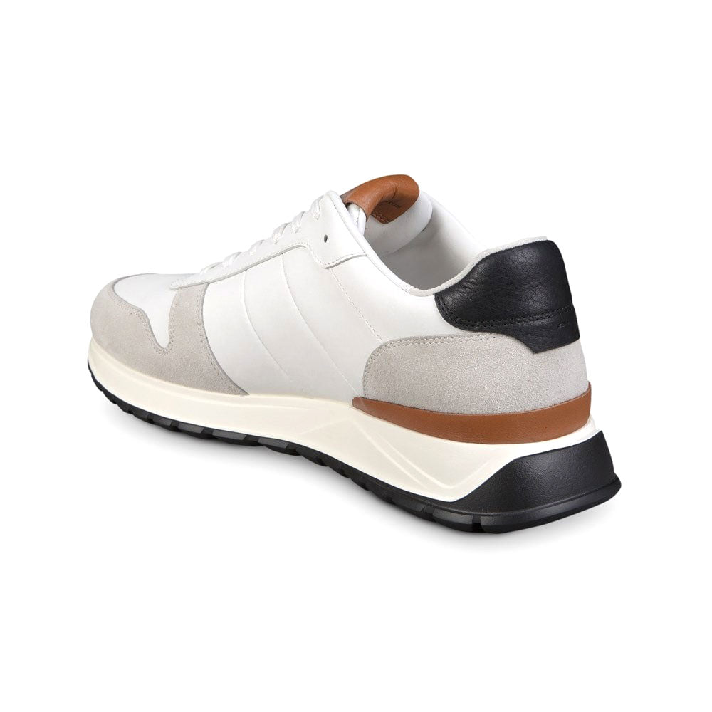 Allen Edmonds Lawson Leather Lace-up Sneaker White (6945)