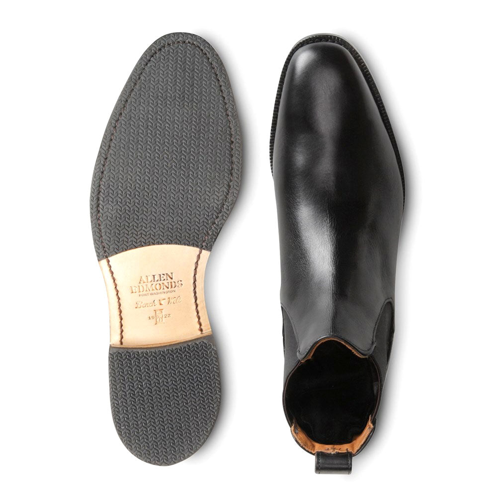 Allen Edmonds Liverpool Chelsea Dress Boot Black (7522)