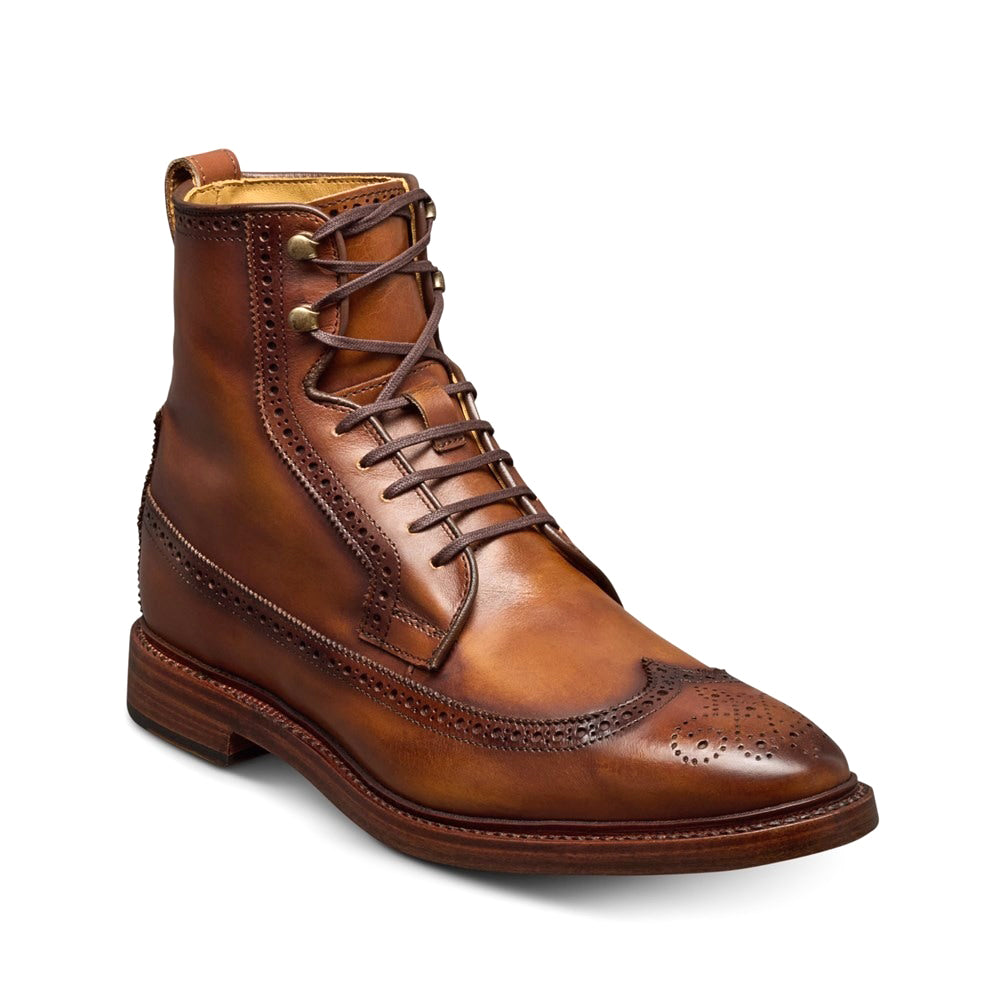 Allen Edmonds Maddox Reserve Wingtip Dress Boots Coffee Brown (7721)