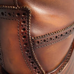 Allen Edmonds Maddox Reserve Wingtip Dress Boots Coffee Brown (7721)