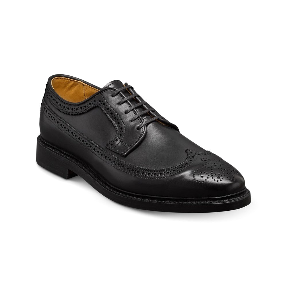 Allen Edmonds Mason Reserve Wingtip Derby Dress Shoes Black (7694