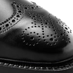 Allen Edmonds Mason Reserve Wingtip Derby Dress Shoes Black (7694)
