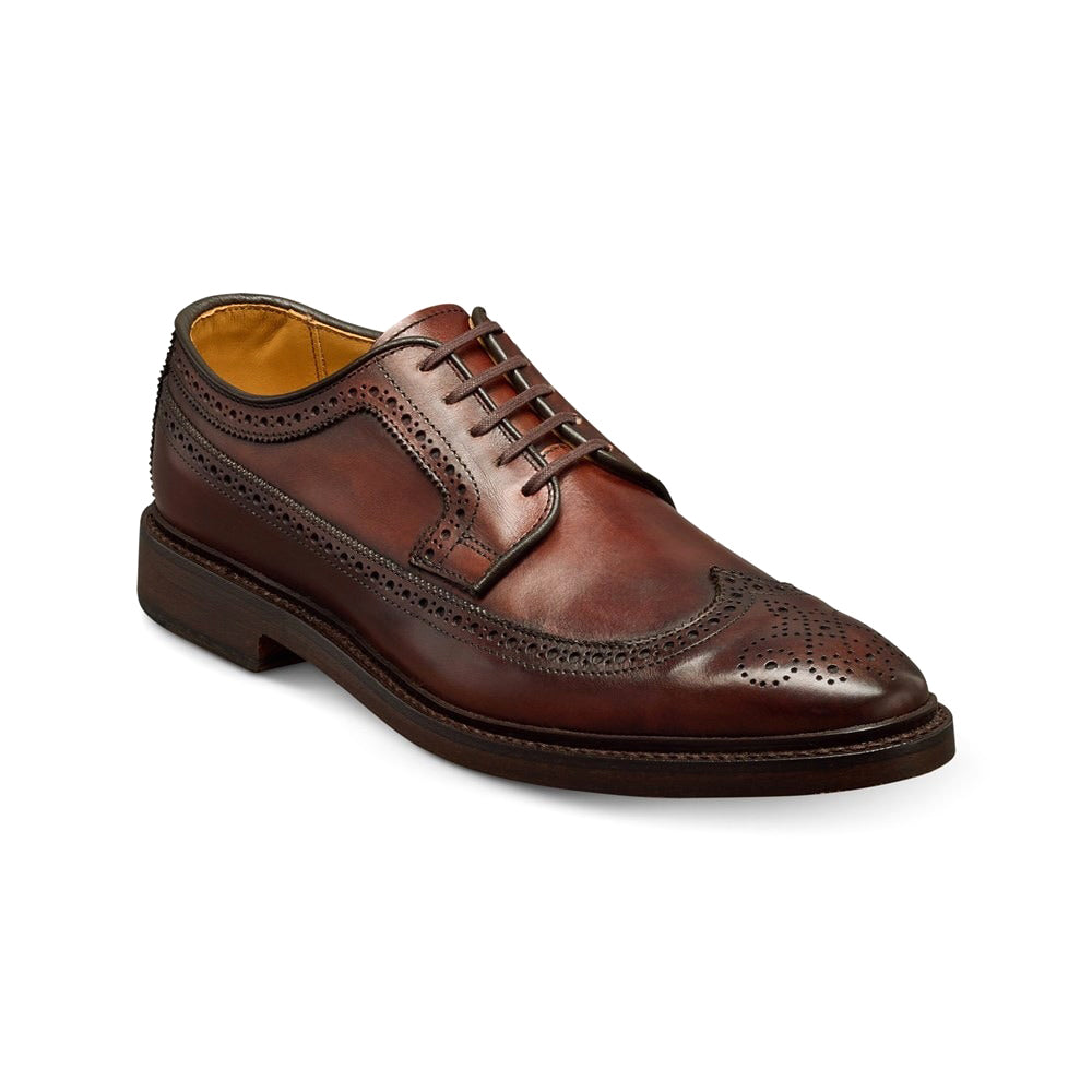 Allen Edmonds ウィングチップ ドレスシューズ US 11.5 Allen Edmonds Mason Reserve Wingtip Derby Dress Shoes Chili (7695
