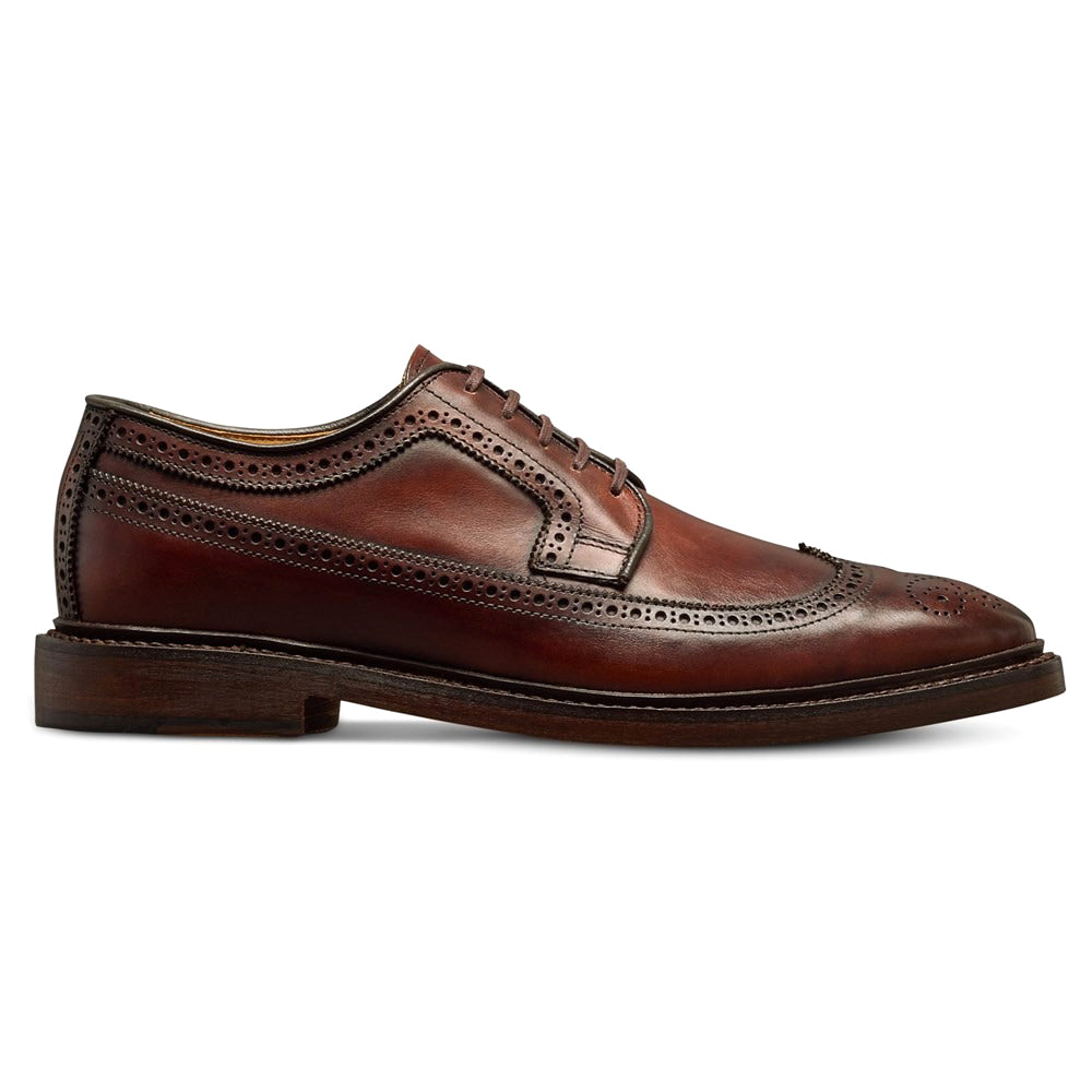 Allen Edmonds Mason Reserve Wingtip Derby Dress Shoes Chili (7695)