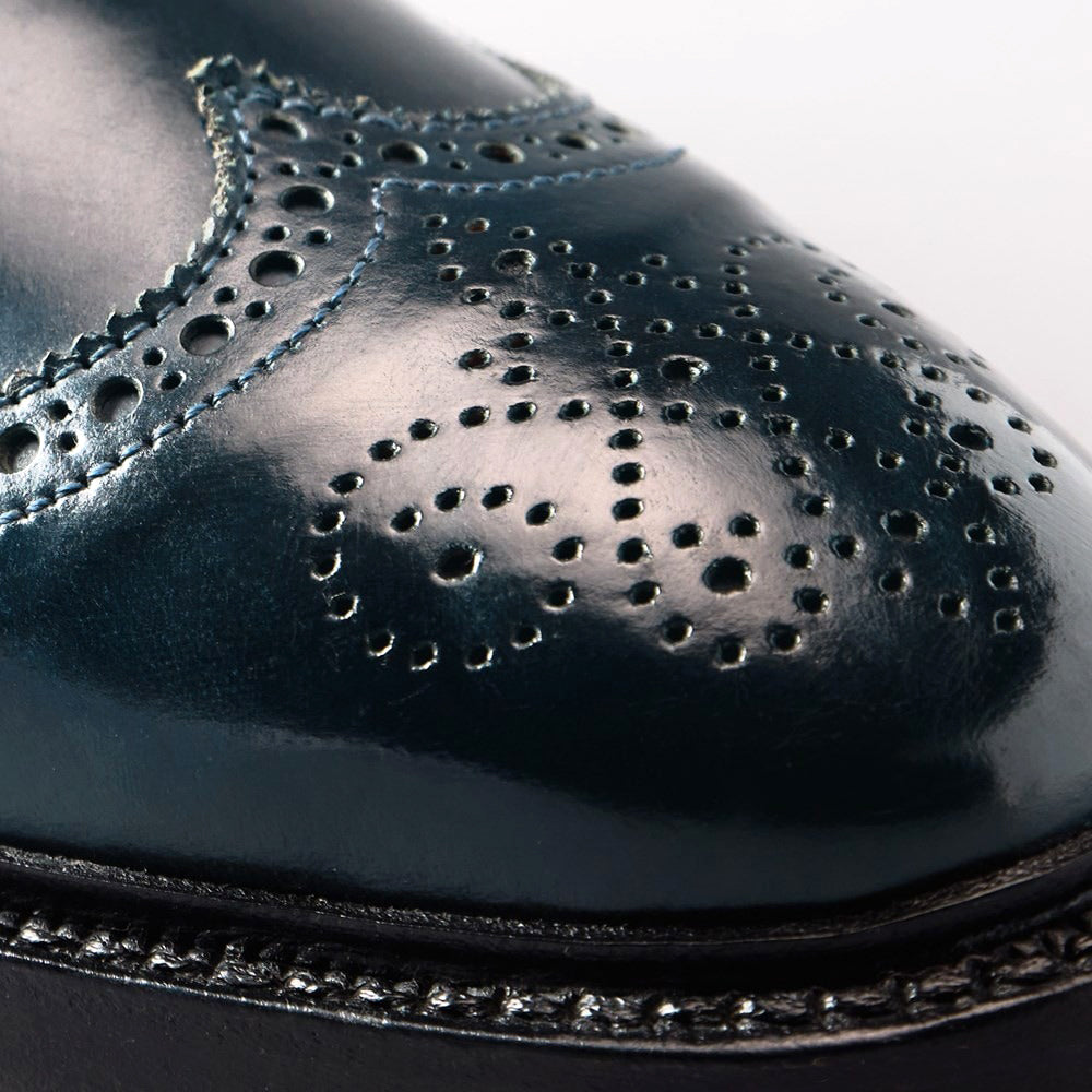 Allen Edmonds Mason Reserve Wingtip Derby Dress Shoes Navy