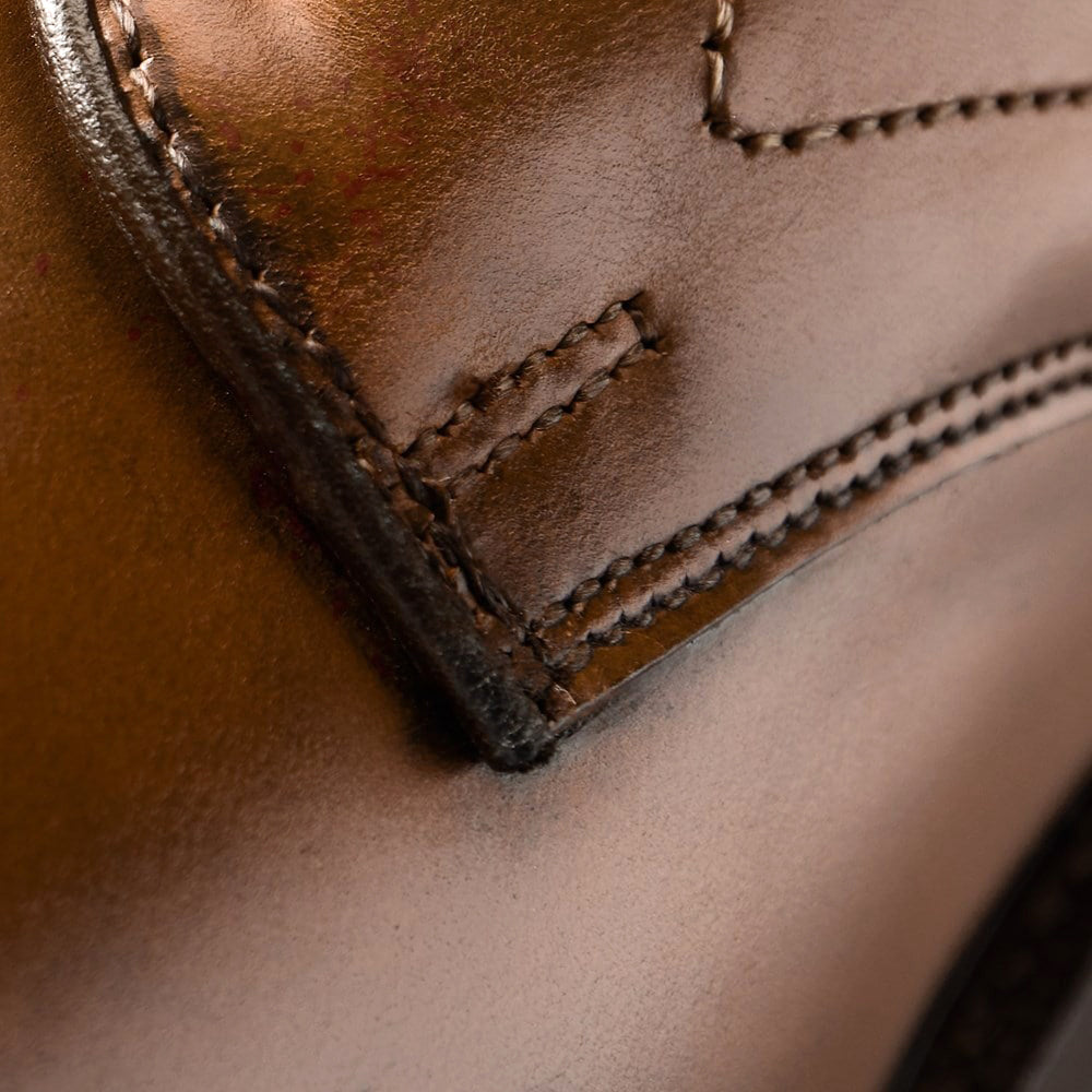 Allen Edmonds Maxwell Reserve Plain-toe Derby Dress Shoes Chili (7714)