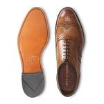 Allen Edmonds McAllister Wingtip Oxford Dress Shoe Walnut Brown (6235)