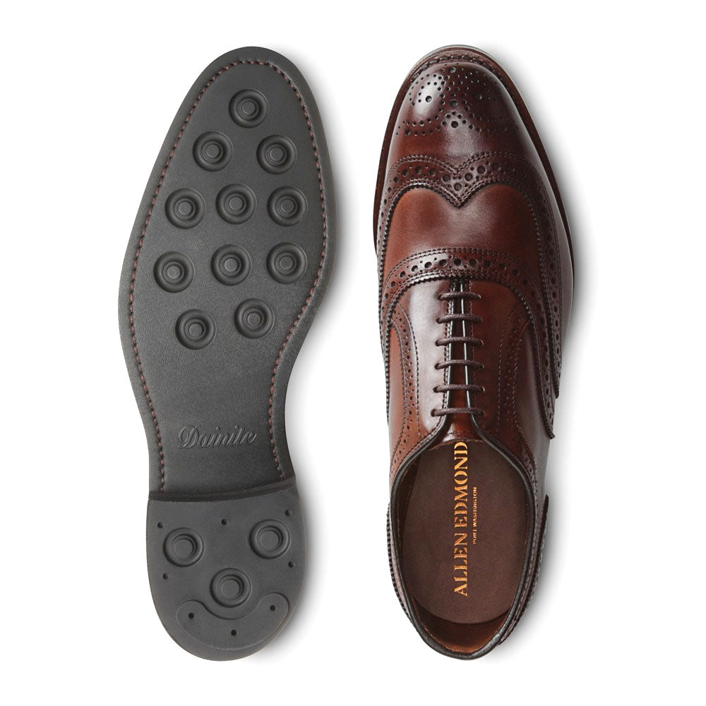 Leather Allen Edmonds Mcallister Dark Chili Allen Edmonds