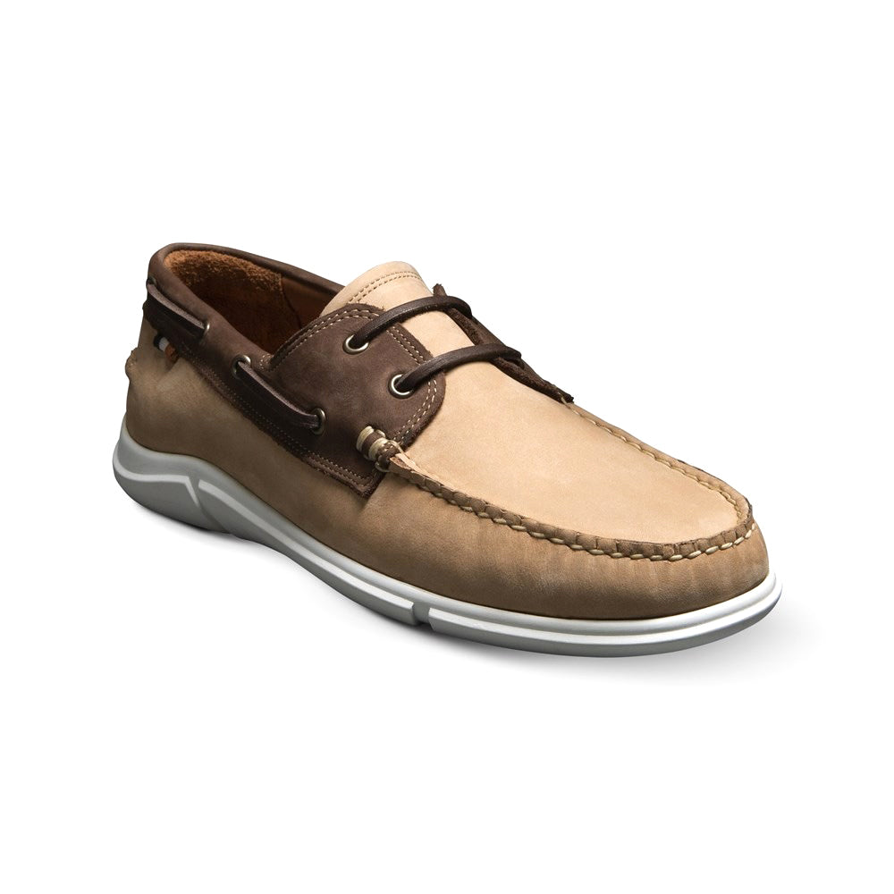 Allen Edmonds Miles Suede Boat Shoes Sandstone (6364)
