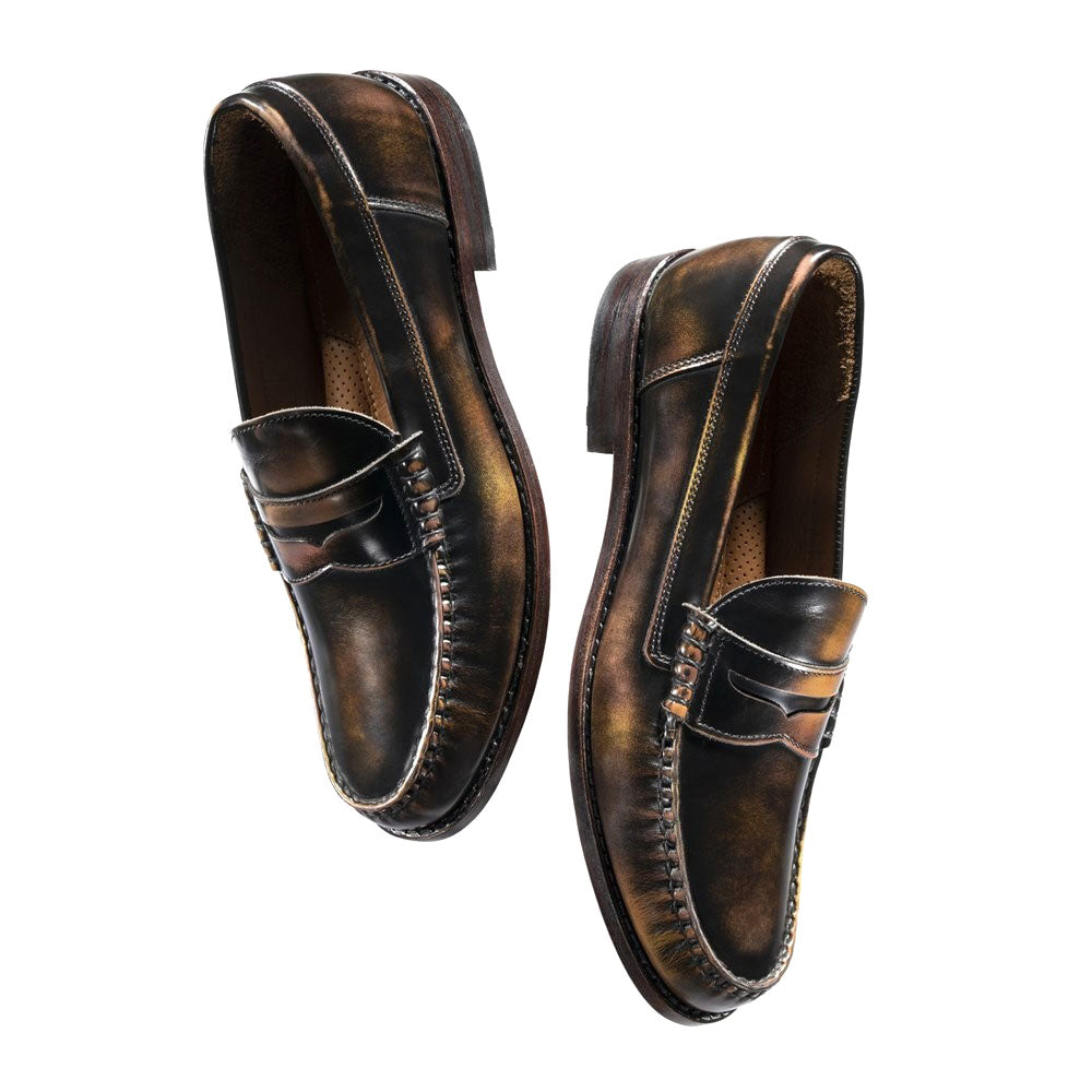 Allen Edmonds Newman Penny Loafer Antique Bronze (6773)