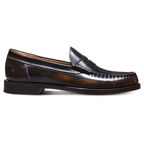 New! Allen Edmonds Newman Penny Loafer Pecan 11D 6727 DD533 6727 Allen Edmonds Newman Penny Loafer Antique Bronze (6773  main image 3