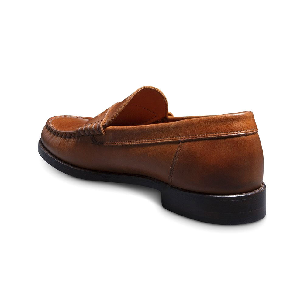 Allen Edmonds Newman Penny Loafer Pecan (6727) | MensDesignerShoe.com