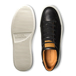 Allen Edmonds Oliver Leather Slip-on Stretch-lace Sneaker Black (6366)