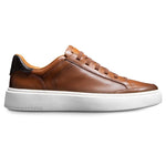 Allen Edmonds Leather Sneaker Luggage Tan Size 10.5D