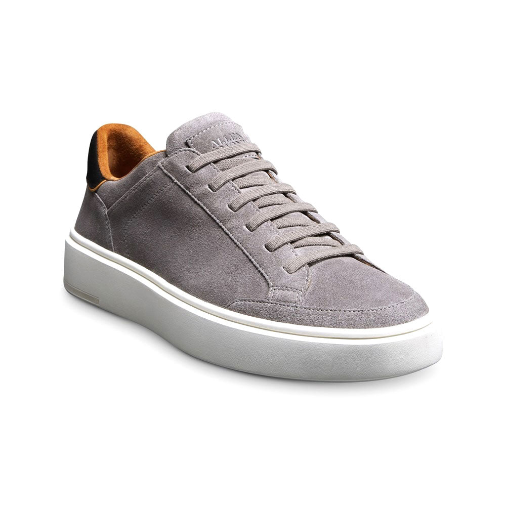 Allen Edmonds Oliver Suede Slip-on Stretch-lace Sneaker Grey (6916)