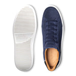 Allen Edmonds Oliver Suede Slip-on Stretch-lace Sneaker Navy (7165)
