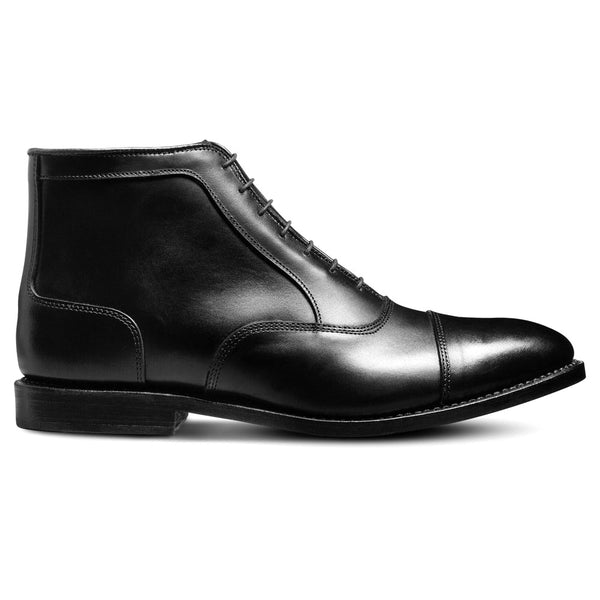 mens black dress boot (Official) Grant Stone | The Brass Boot: Chromexcel Leather Black Moc Toe Boots