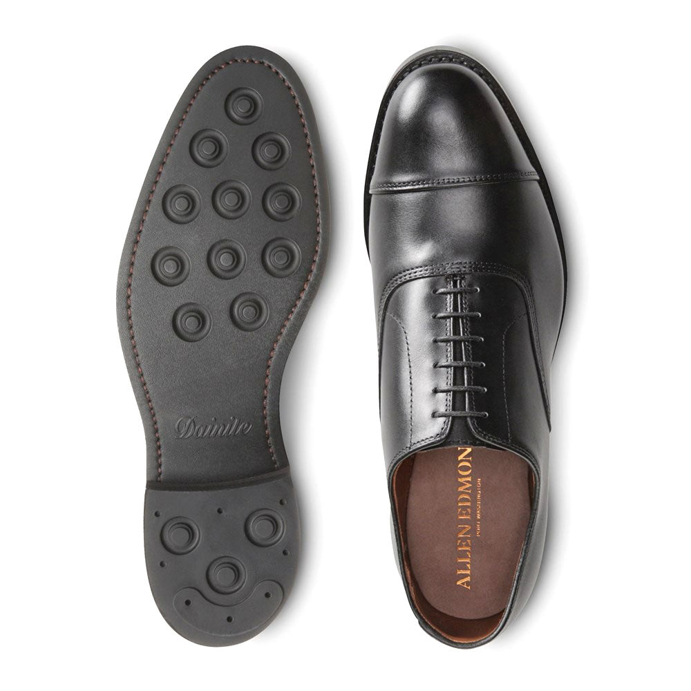 Allen Edmonds Park Avenue Cap-toe Oxford Dress Shoe with Dainite Sole Black (5617)