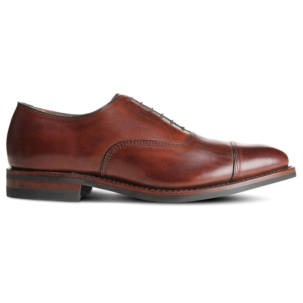 Allen Edmonds Park Avenue Cap-toe Oxford Dress Shoe with Dainite Sole Dark Chili (5621)