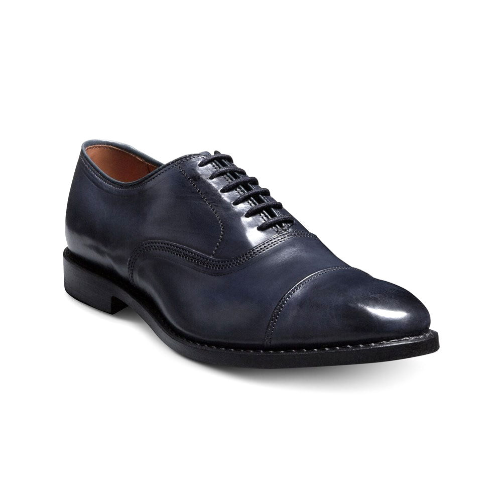 Allen Edmonds Park Avenue Cap-toe Oxford Dress Shoes Navy (6706)
