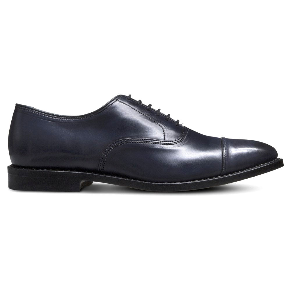 Allen Edmonds Park Avenue Cap-toe Oxford Dress Shoes Navy (6706)
