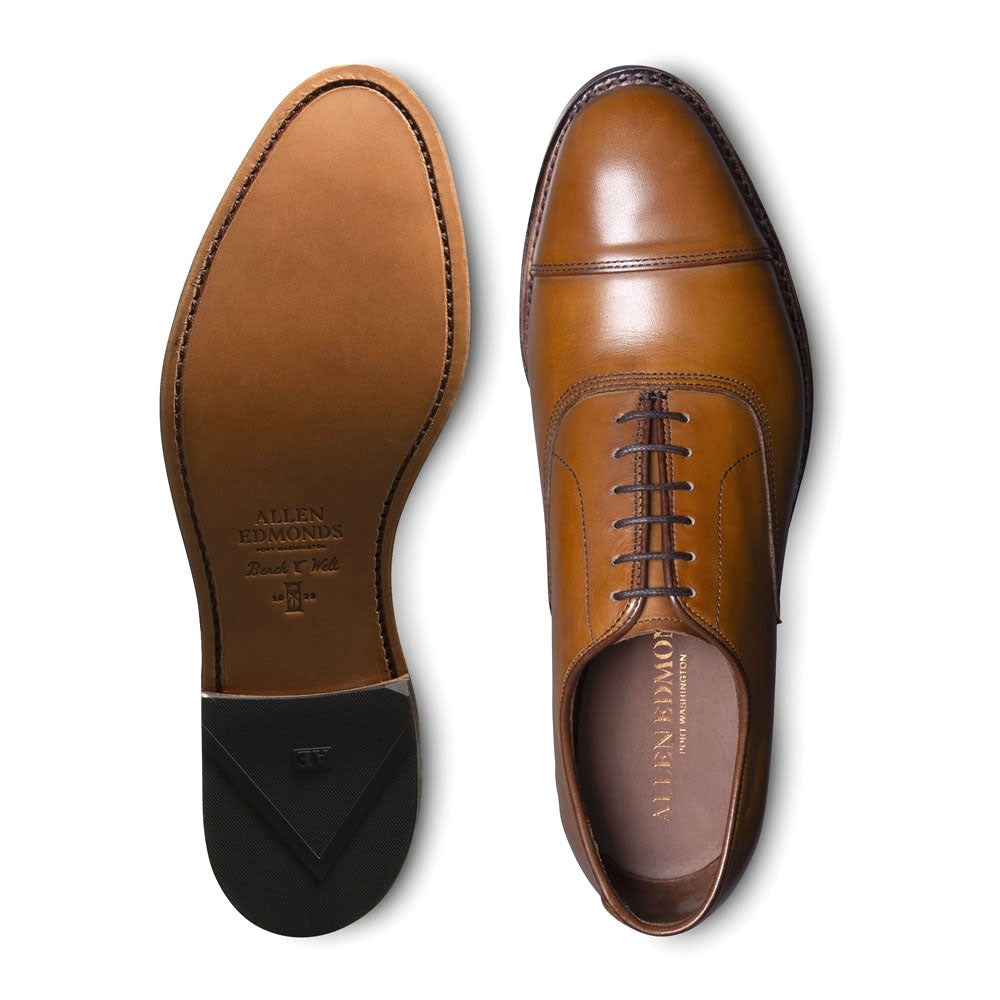 Allen Edmonds Park Avenue Cap-toe Oxford Dress Shoes Walnut Brown (5956)