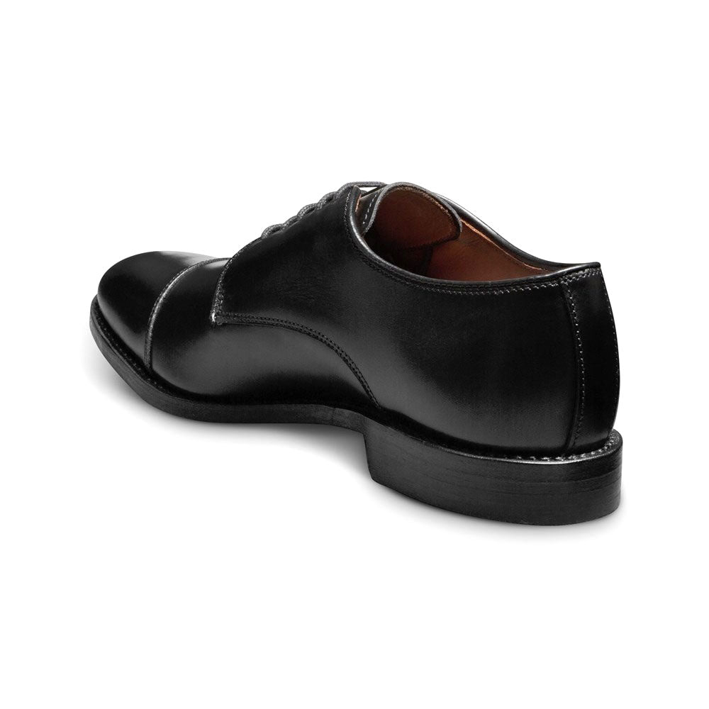 Allen Edmonds Park Avenue Leather Cap-toe Derby Dress Shoe Black