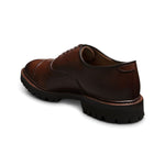 Allen Edmonds Park Avenue Leather Cap-toe Oxford Dress Shoe with Lug Sole Chili (5662)