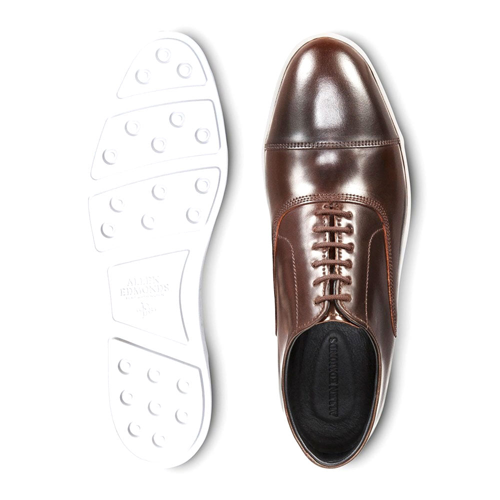 Allen Edmonds Park Avenue Shell Cordovan Oxford Dress Sneaker Brown (5483)