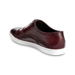 Allen Edmonds Park Avenue Shell Cordovan Oxford Dress Sneaker Burgundy (4502)