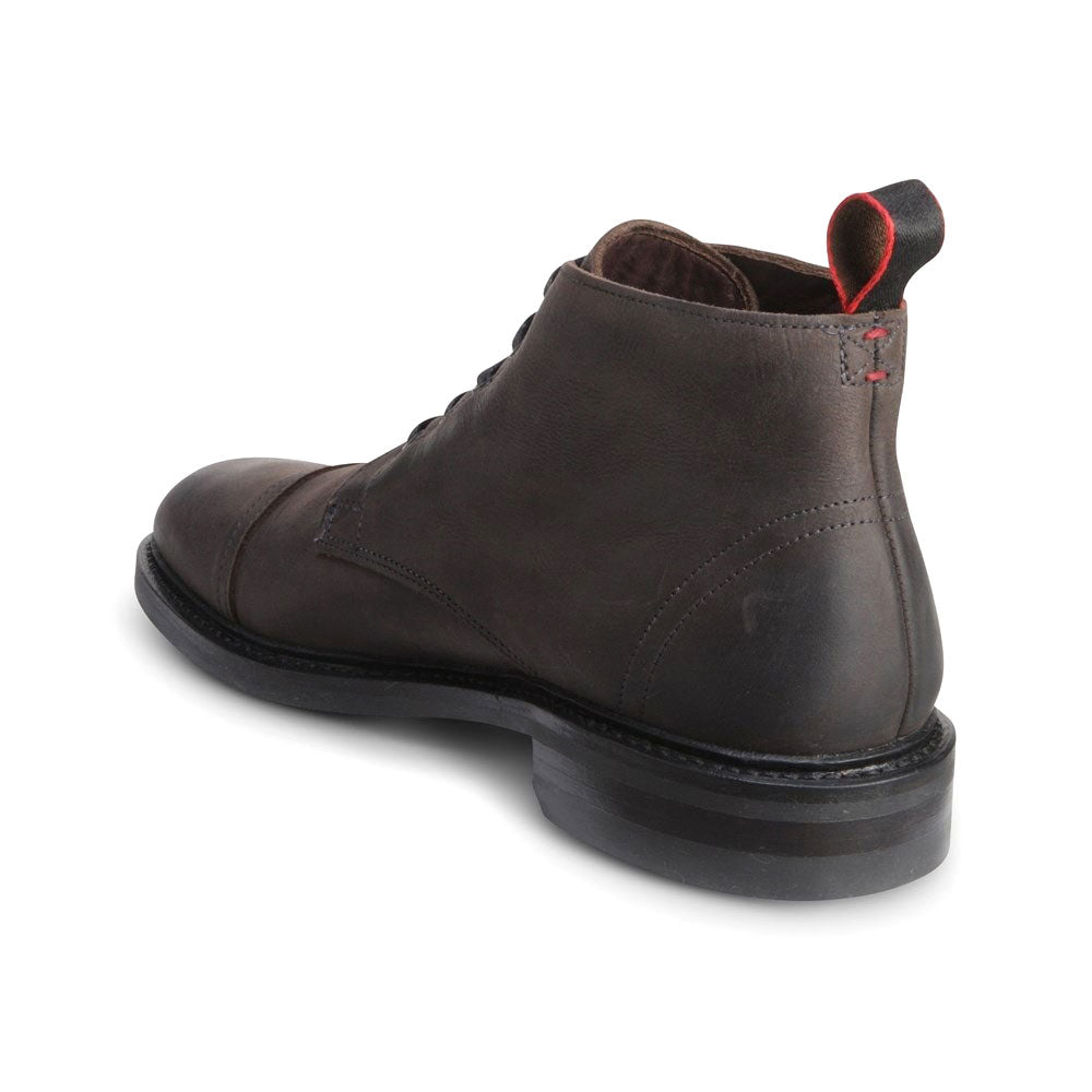 Allen Edmonds Patton Cap-toe Boot with Dainite Rubber Sole Grey (2817)