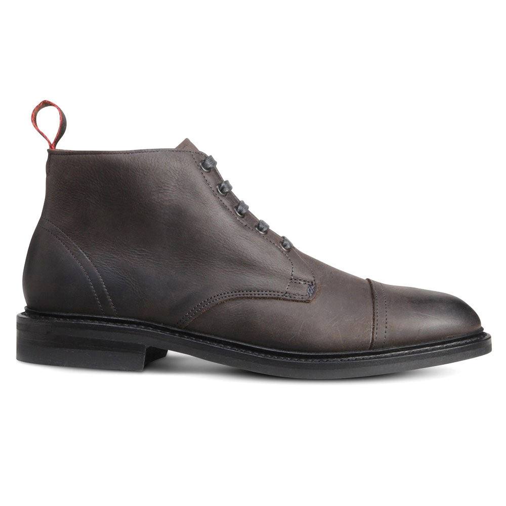 Allen Edmonds Patton Cap-toe Boot with Dainite Rubber Sole Grey (2817)
