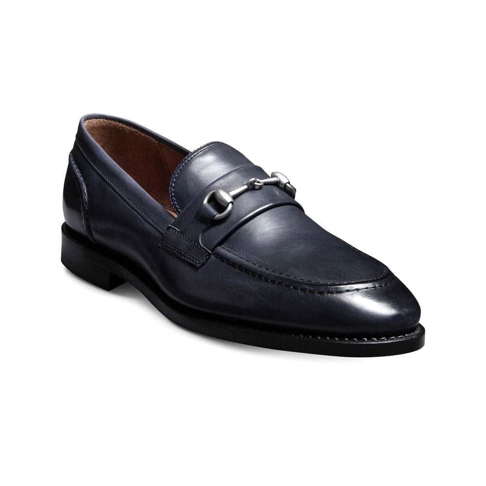 Allen Edmonds Randolph Leather Bit Loafer Navy (6710)