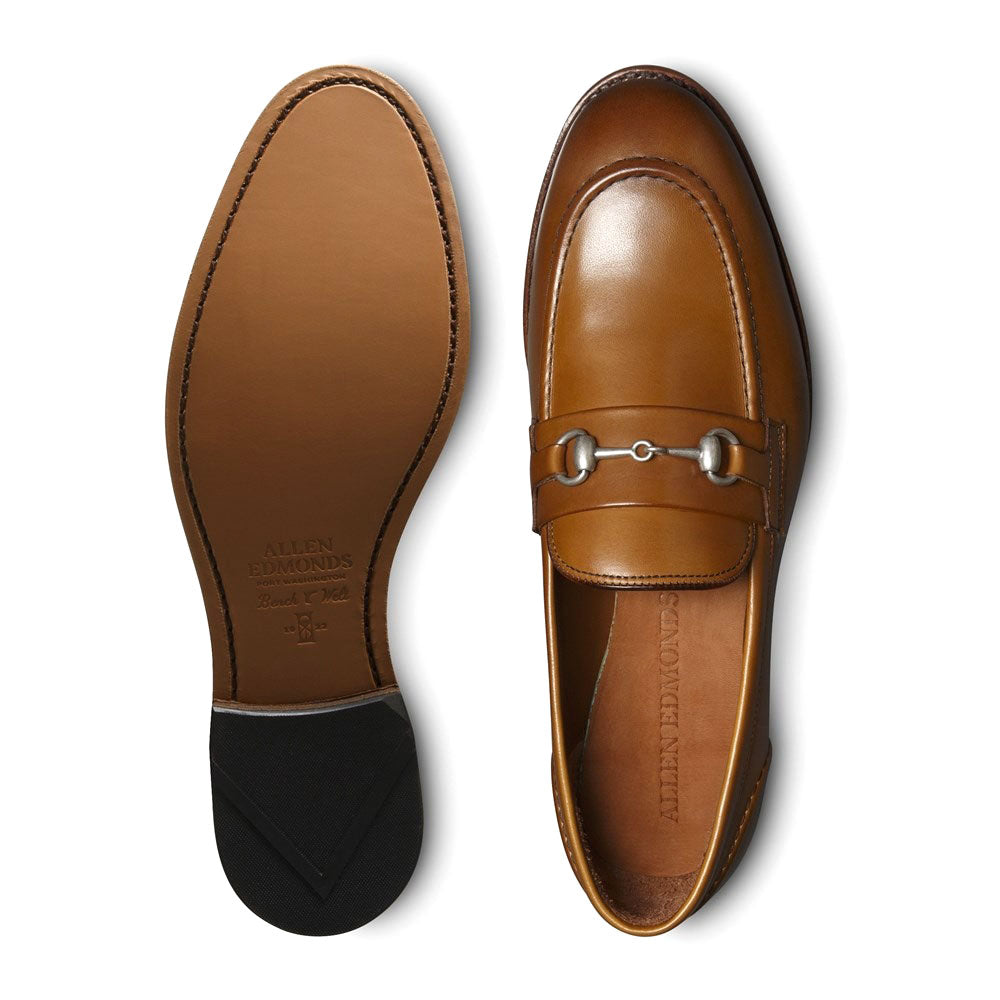 Allen Edmonds Randolph Leather Bit Loafer Walnut (6337