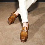 Allen Edmonds Randolph Leather Bit Loafer Walnut (6337)