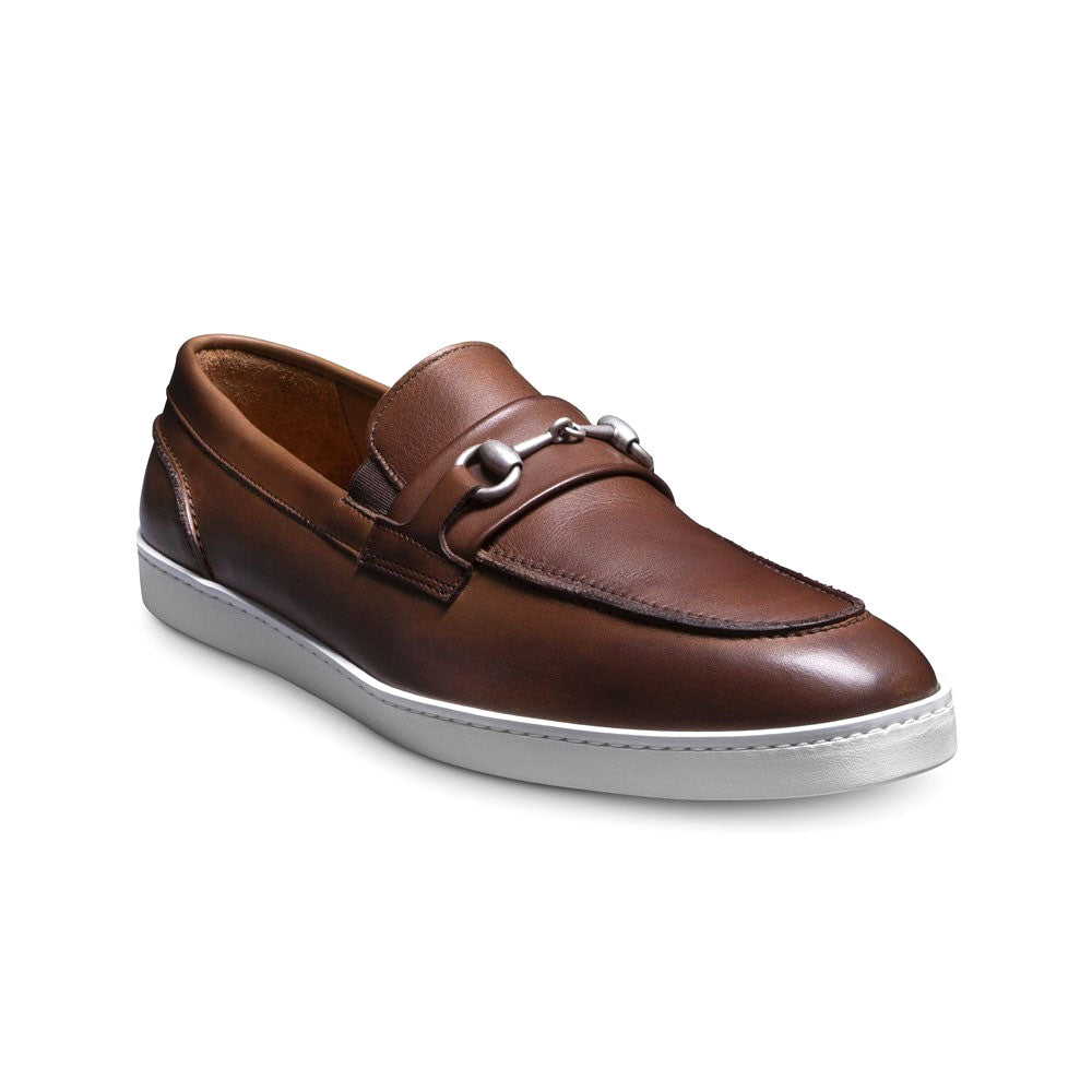 Allen Edmonds Randolph Leather Bit Slip-on Sneaker Mahogany (6532)