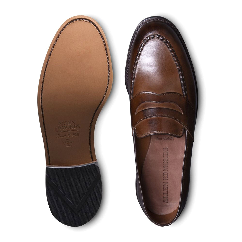 ドレス+ビジネス Allen Edmonds 2165 Randolph brown loafer Allen Edmonds Randolph Penny Loafer Coffee Brown (2165