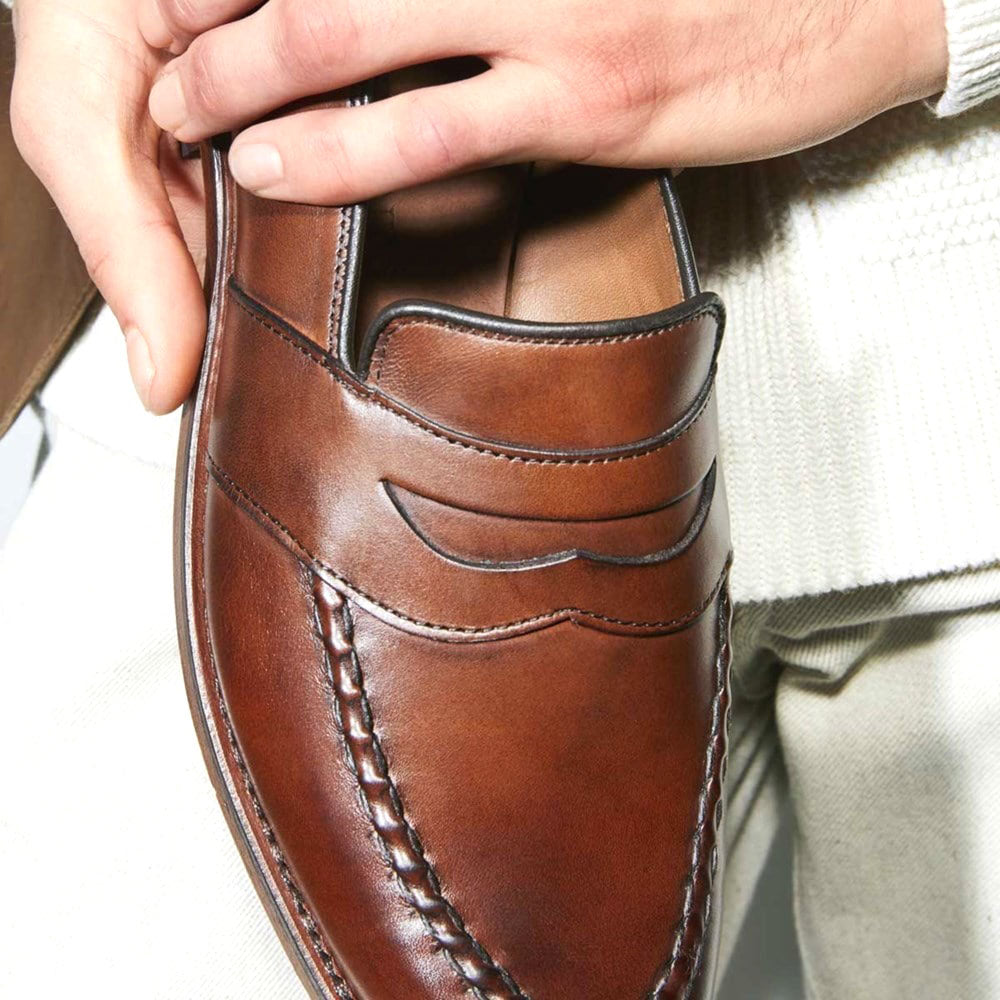 Allen Edmonds Randolph Penny Loafer Dark Chili (4846