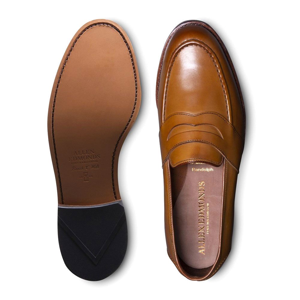 Allen Edmonds Randolph Penny Loafer Walnut Brown (4094