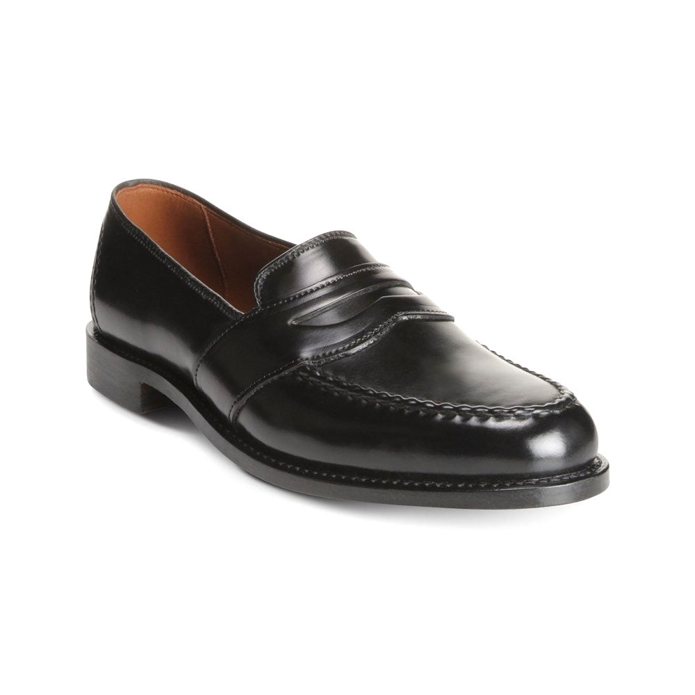 Allen Edmonds Randolph Shell Cordovan Penny Loafer Black (4899)
