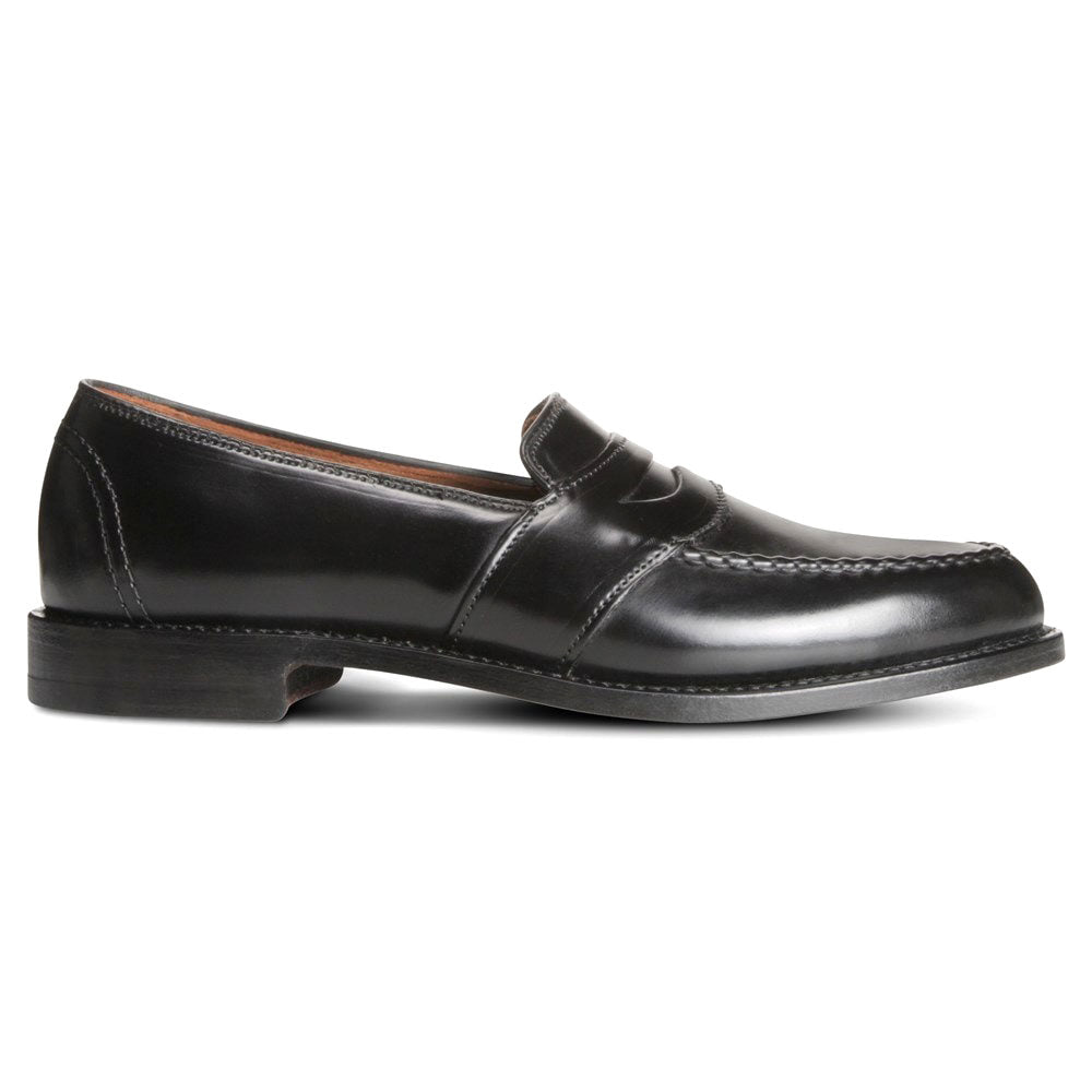 スリッポン/モカシン Allen Edmonds 4899 Black Cordovan loafer Allen Edmonds Randolph Shell Cordovan Penny Loafer Black (4899