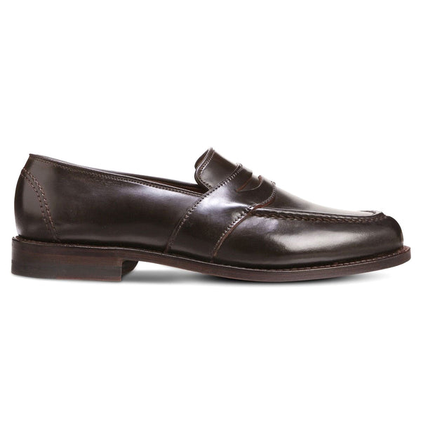 Allen Edmonds Randolph Shell Cordovan Penny Loafer Brown  display picture 3