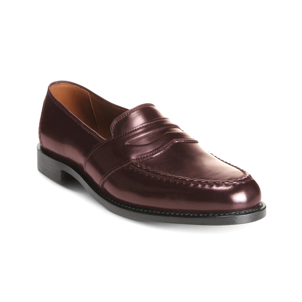 Allen Edmonds Randolph Shell Cordovan Penny Loafer Burgundy (4889)