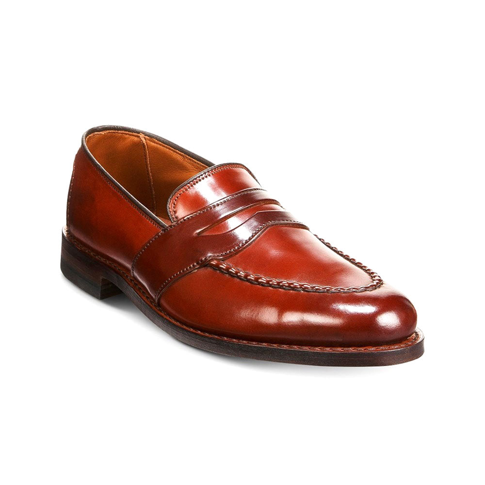 Allen Edmonds Randolph Shell Cordovan Penny Loafer Chili (5526)