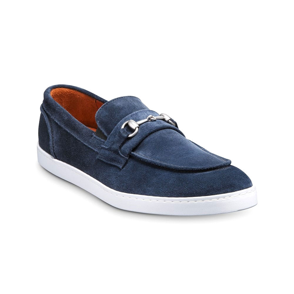 Allen Edmonds Randolph Suede Bit Slip-on Sneaker Navy (7073)
