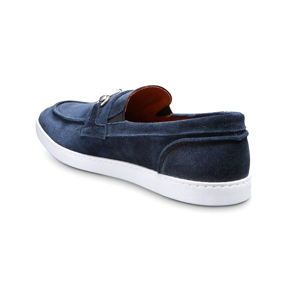 Allen Edmonds Randolph Suede Bit Slip-on Sneaker Navy (7073)