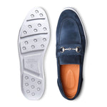 Allen Edmonds Randolph Suede Bit Slip-on Sneaker Navy (7073)