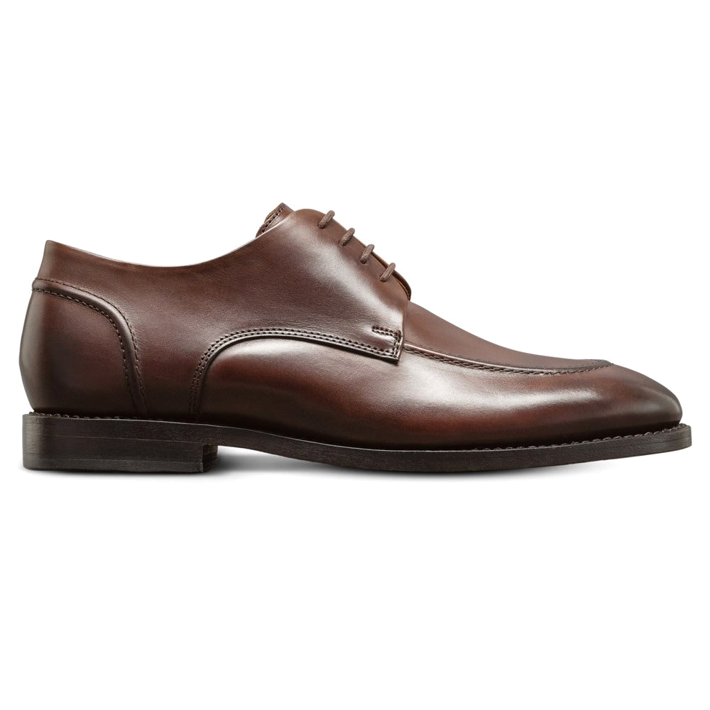 Allen Edmonds Raymond Apron-toe Derby Dress Shoes Mahogany (7427)