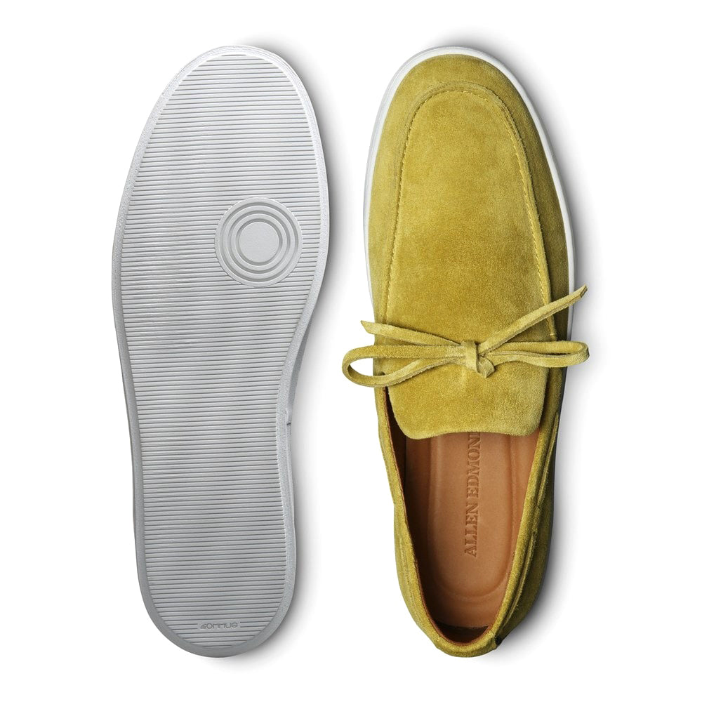 Allen Edmonds Santa Rosa Suede Slip-on Sneakers Citron (6086)
